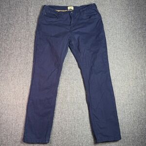 Women Telluride Clothing Company Pants | Size 12 | Navy Blue Fleece Lined‎